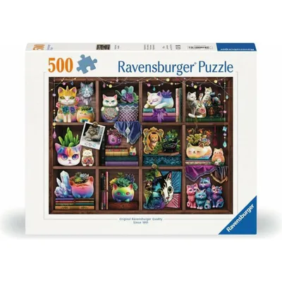 Immagine prodotto di RAVENSBURGER Puzzle Fiori e Succulente 500 pezzi