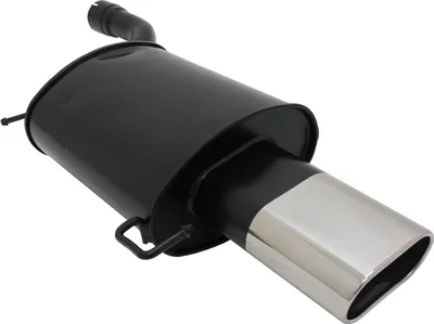 Immagine prodotto di Scarico sportivo Novus per BMW E60 berlina 135x75mm silenziatore posteriore con ABE