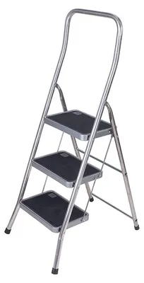 Image de Super tabouret effe - 3 marches aluminium