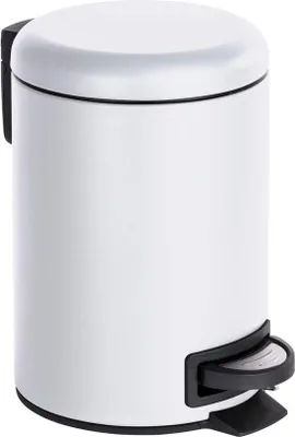 Produktbild von Kleiner Stahlmüllerset, 3-Liter, weiß, 17 x 25 x 22,5 cm