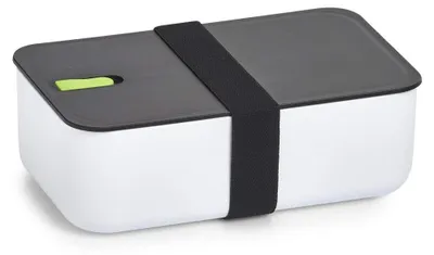 Lunchbox grün 19 x 12 x 6,5 cm mit Sicherheitsband