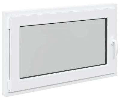Obrázok produktu pre vidaXL Suterénne okno RISOR 100 x 60 cm, PVC a sklo, biele