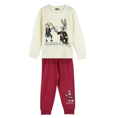 Immagine prodotto di Pigiama per bambini Warner Bros Red Beige - 10 anni