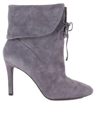 Produktbild von GUESS Damen Highheels Stiefeletten Grau Wildleder Gr. 41 #800