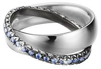 Produktbild von Esprit Damen Ring Silber Zirkonia Pellet Heart ESRG91774A1, Ringgröße:56 (17.8 mm Ø)