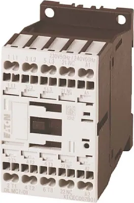 Produktbild von EATON DILMC7-01 24VDC 277436 Leistungsschütz 3p+1Ö 3kW 400V AC3 DC