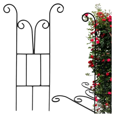 Produktbild von Kapaga - Staudenhalter - Blumenhalter - Pflanzenstütze - Rankhilfe - Rosenstütze - Schwarz