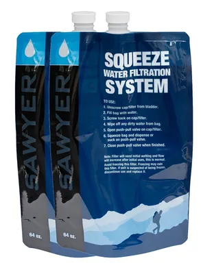 Zdjęcie produktu dla Zestaw 2-litrowych worków wymiennych Sawyer® 2 pack