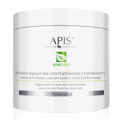 Produktbild von Apis Acne-Stop Algenmaske für zu Akne neigende Haut 200 G