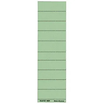 Immagine prodotto di Leitz 1901-00-55 1901 Blanko-Schildchen - Karton, 100 Stück, grün