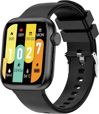 Obrázek produktu pro Chytré hodinky pro ženy i muže s telefonickou funkcí, HD dotykovým displejem, měřením tepové frekvence, monitorováním spánku, vodotěsné (IP68), sportovní hodinky, kompatibilní s Android a iOS