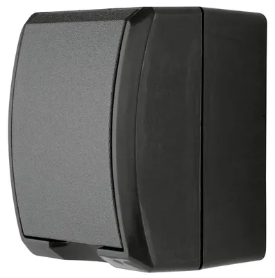 Image de REV 0007031900 Prise en saillie IP44 Noir (0007031900)