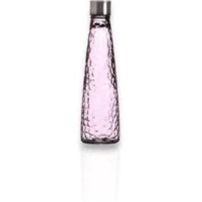 Produktbild von Glasflasche für Wasser, 750 ml - Vintage-Lila - luftdicht - ideal für den Kühlschrank