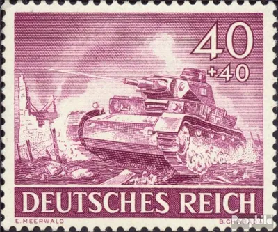 Produktbild von Briefmarken Deutsches Reich 1943 Mi 841 mit Falz Heldengedenktag