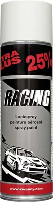 Produktbild von Auto-K Racing Lackspray weiß glanz Aktionsgröße 500ml