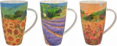 Produktbild von Becher Henley, "Paysage" - Motivwahl: Set/3 (je 1 Motiv A,B,C)