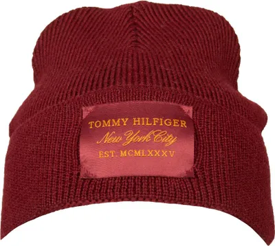 Produktbild von Herrenmütze TOMMY HILFIGER Cap mit Umschlag und Logo aus Wollmischung Art. XM0XM02495, UNICA - ONE SIZE, Lana 50%,Acrilica 50%