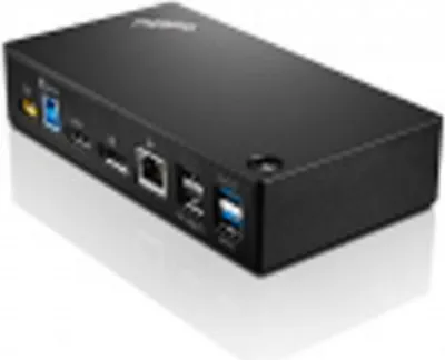 Produktbild von Lenovo 40A80045IT, Kabelgebunden, USB 3.2 Gen 1 (3.1 Gen 1) Type-A, Schwarz, Lenovo, ThinkPad, TUV Mark,Serbia,RCM,BSMI,VCCI,CB,Ukraine DOC,South Africa,SABS (South...