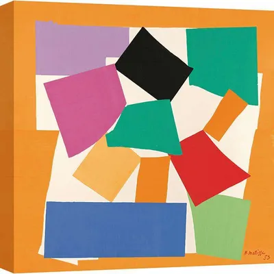 Obrázek produktu pro Obraz na plátně Henri Matisse - L'Escargot, 1953 - 50x50 cm