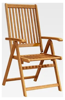 Produktbild von 2er Set Klappstuhl aus Akazienholz für den Garten