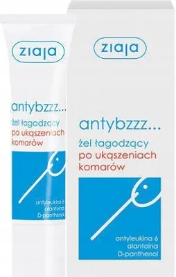 Zdjęcie produktu dla Ziaja Antybzzz, żel łagodzący po ukąszeniu komarów, 30 ml