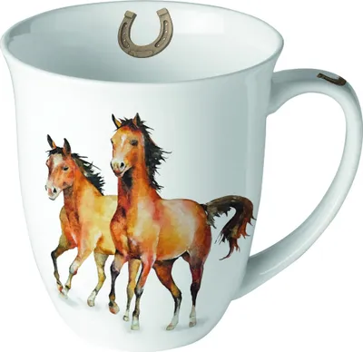 Produktbild von Becher - 0.4 L - Wild horses - Wildpferde