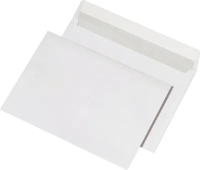 Produktbild von mayer-network 30025137 Versandtaschen C4, ohne Fenster, haftklebend, 100 g/qm, weiß, 500 Stück