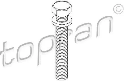 Produktbild von TOPRAN Riemenscheibenschraube für VW TRANSPORTER IV Bus 70XB 70XC 7DB 7DW