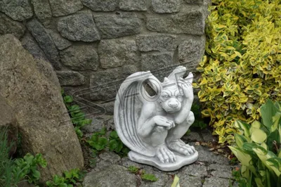 Produktbild von Figur Skulptur Drachen Troll Garten  Skulpturen Figuren Statuen Statue  020