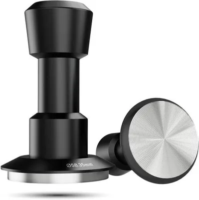 Produktbild von Espresso-Tamper 58,35 mm 4-veersysteem für Barista Accessoires mit verstelbarem Contactdrehmoment und Lautausgabe auf Edelstahlbasis