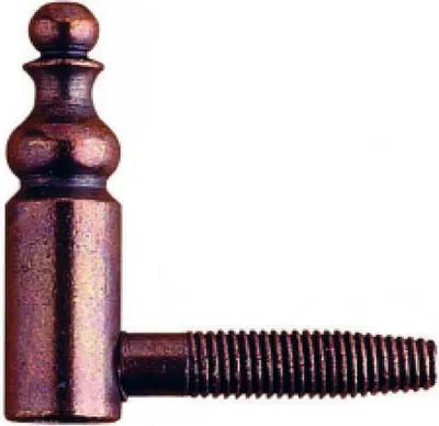 Image de OTLAV Paumelle à percer type 190, partie battante, paumelle ø 16 mm, acier bronze