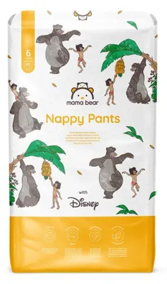 Produktbild von Amazon-Marke: Mama Bear Disney Windelhöschen - Größe 6 (15+ kg), Weiß, 60 Stück (1-er Pack) Einzelpack Größe 6 (15+ kg)