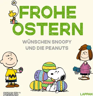 Produktbild von Peanuts Geschenkbuch: Frohe Ostern wünschen Snoopy und die Peanuts!