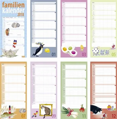 Produktbild von Schaffner, M: times&more Familienplaner 2021