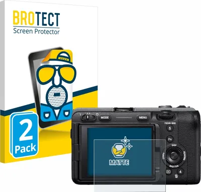Produktbild von 2x BROTECT Schutzfolie für Sony Alpha FX30 Cinema Line Displayschutz Displayschutzfolie Folie Matt Entspiegelungsfolie