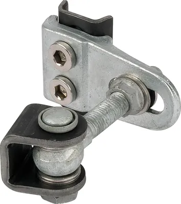 Produktbild von Torband GBMU4, 4-fach verstellbar,180° Öffnungswinkel, Platte 40x42 mm, verzinkt