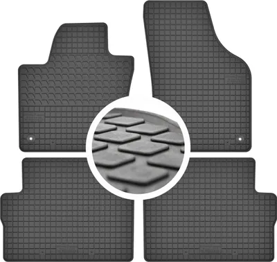 Immagine prodotto di Tappetini auto in gomma per VW Sharan II/Seat Alhambra II