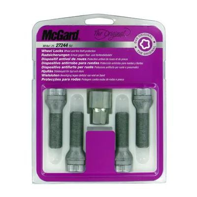 Obrázok produktu pre Mcgard originálna sada skrutiek ici 4 kusy závit M14x1,25 kľúč 19 dĺžka