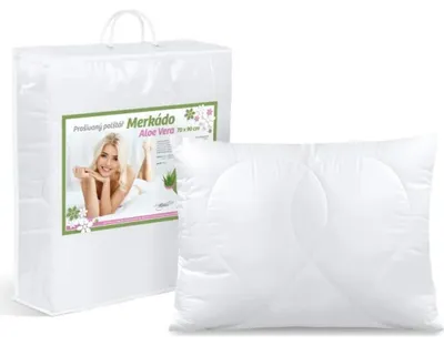 Image de Oreiller Mercado Aloe Vera 900g - 70x90 cm - Blanc