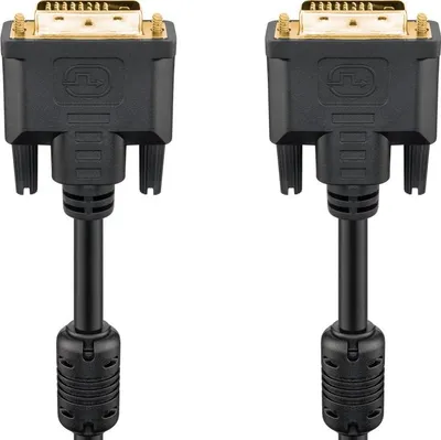 Zdjęcie produktu dla Goobay MMK 110-180 G 24+1 DVI-D 1.8m, 1,8 m, DVI-D, DVI-D, Czarny