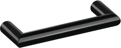 Produktbild von HEWI Möbelgriff 562.13.96 Ku.90 tiefschwarz 96mm D.13mm - 562.13.96 90