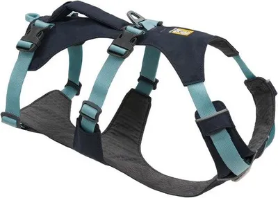 Produktbild von Famanu Hundegeschirr Y-förmig mit Handgriff - leichtgewichtig, verstellbar und gepolstert - für Spaziergänge und Joggen - Größe S