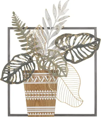 Image de Mauro Ferretti Panneau mural Vase 54x6,4x62,9 cm