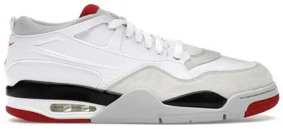 Immagine prodotto di Jordan 4 RM, colore bianco e rosso, taglia EU 45.5