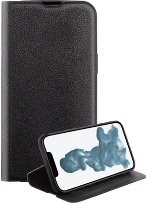 Produktbild von Premium Wallet, Book Cover für iPhone 14, schwarz (63450) Handyhülle