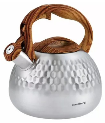 Produktbild von Klausberg Wasserkocher mit Pfeife 2,8l 32113