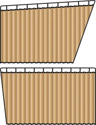 Image de INF Pare-soleil magnétique pour voiture, ensemble de 4 pièces - Protection ultime Or