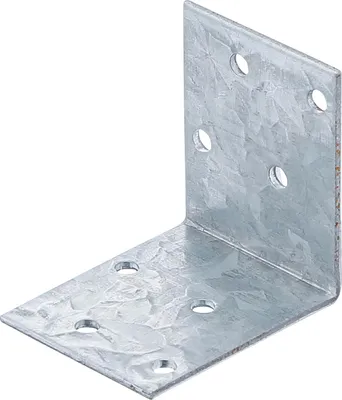 Produktbild von KRAFTMANN 80935 Winkelverbinder, 50x50x40x2 mm, verzinkt