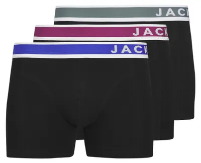 Productafbeelding van Jack & Jones 12281991_2161_1205289_L, Ondergoed, Koffer, Volwassenen, Mannen, Zwart, L