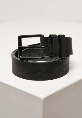 Productafbeelding van Urban Classics, lederen imitatie riem, zwart, maat L-XL, voor heren, kleur zwart, maat L-XL